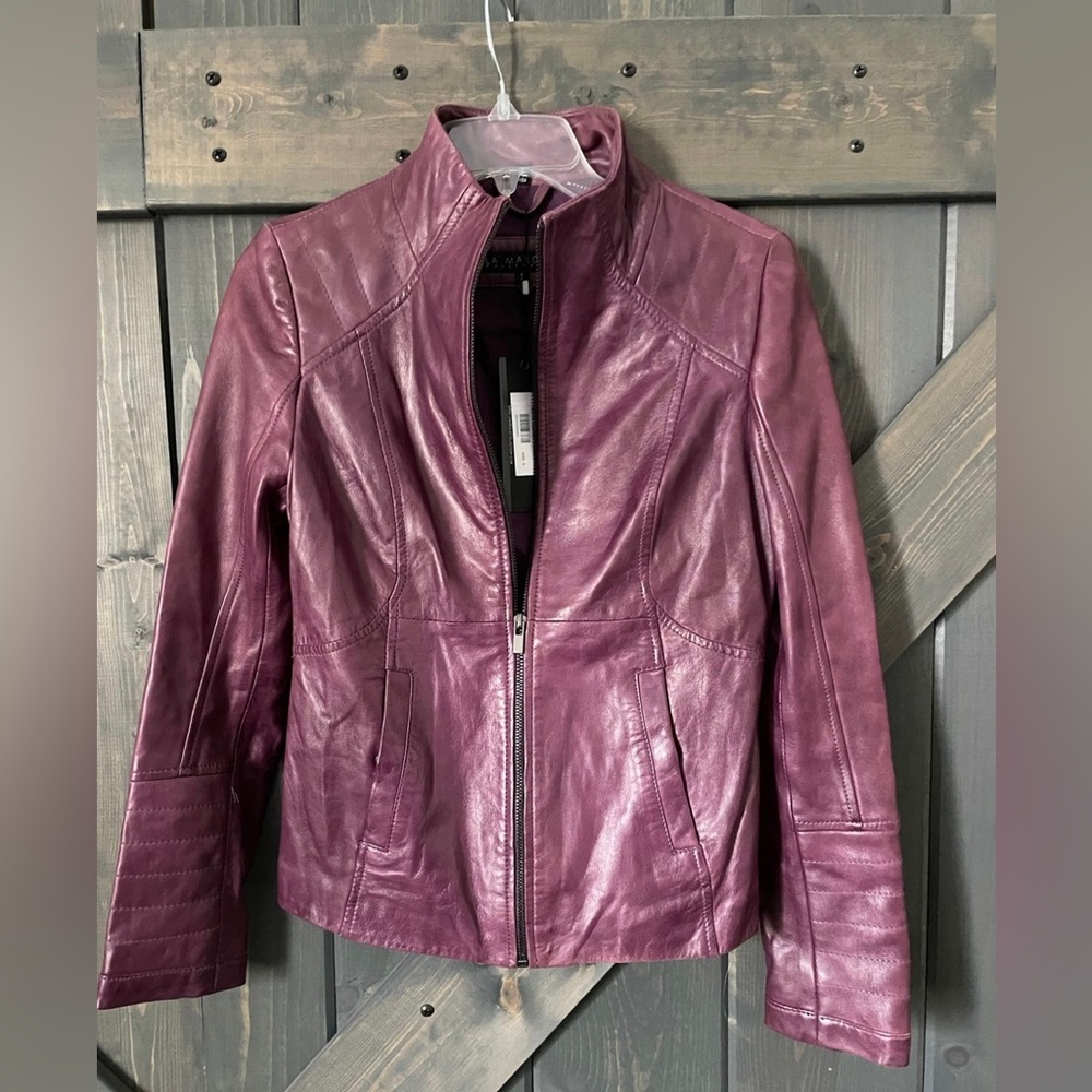 LA Marque stunning NEW leather jacket S
